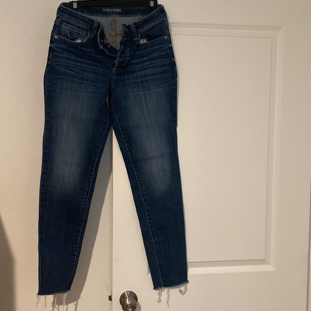 Maurices Button Fly Super Soft Jeans, Size 6